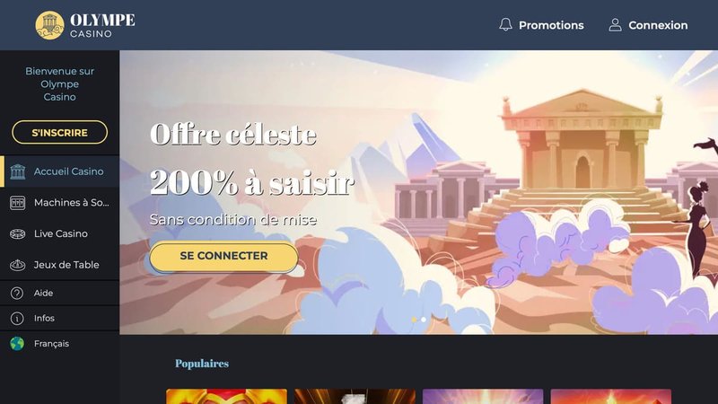 Un aperçu de olympe casino cresus